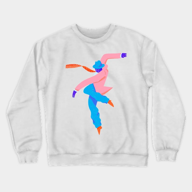 Solo Dancer Crewneck Sweatshirt by GiuliaM